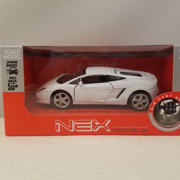 ❌SOLD❌NEX Models Die Cast Metal Scale Model WELLY Lamborghini Gallardo - Picture 7 of 8